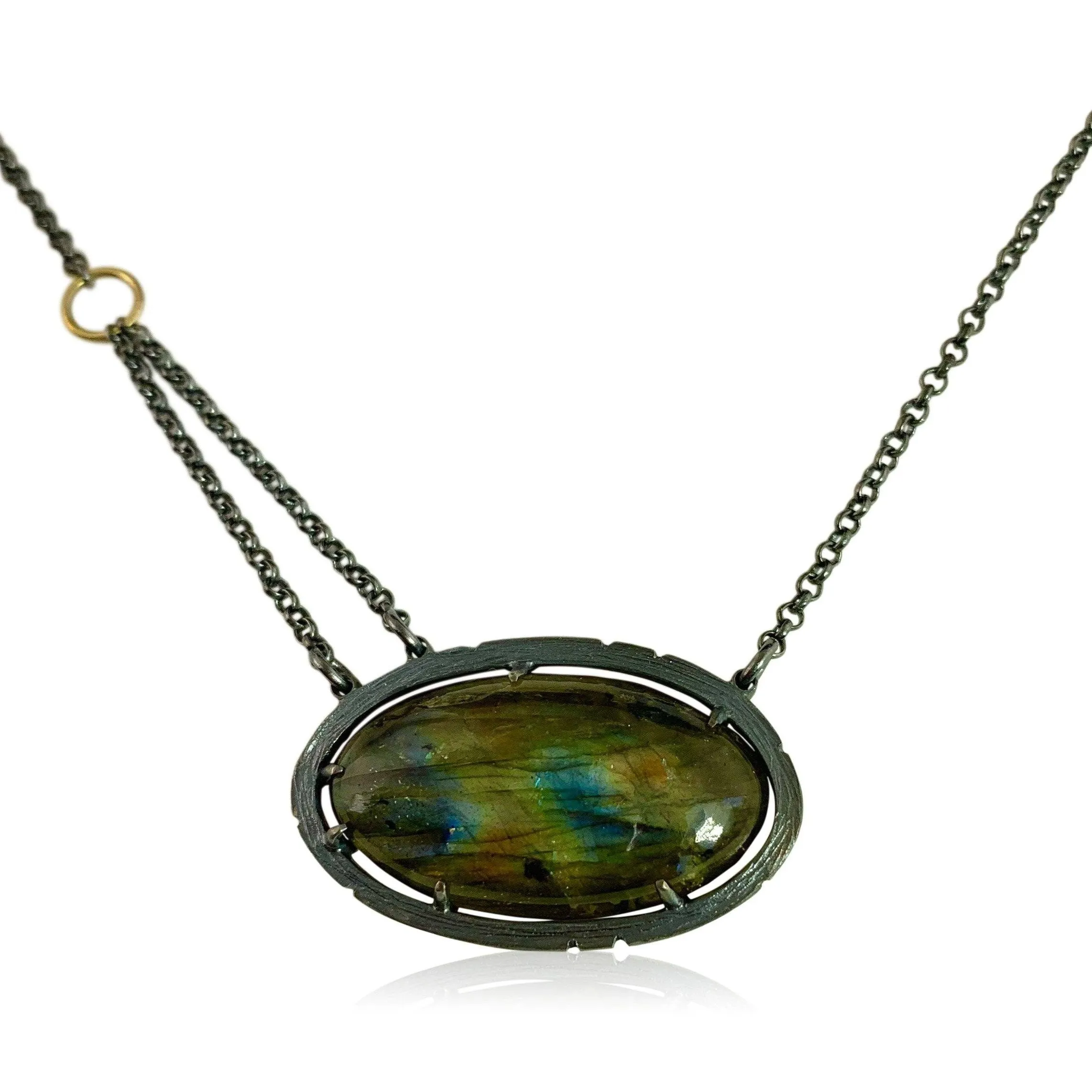 Labradorite Flip Pendant