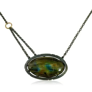 Labradorite Flip Pendant