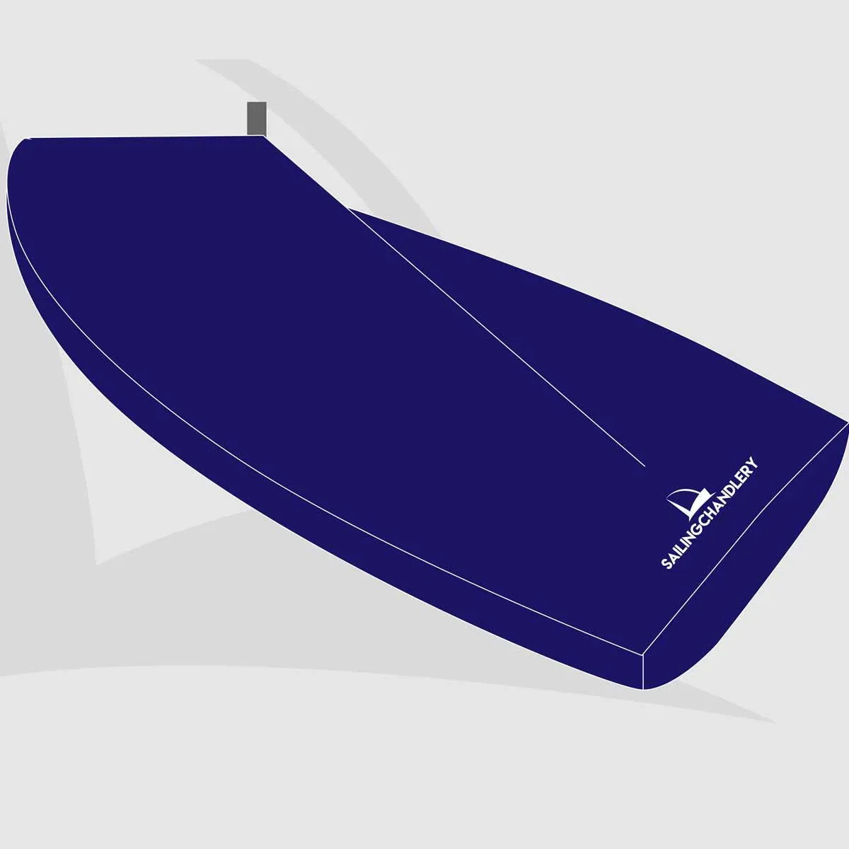 Laser 2 Boat Cover - Boom Up - PVC Blue