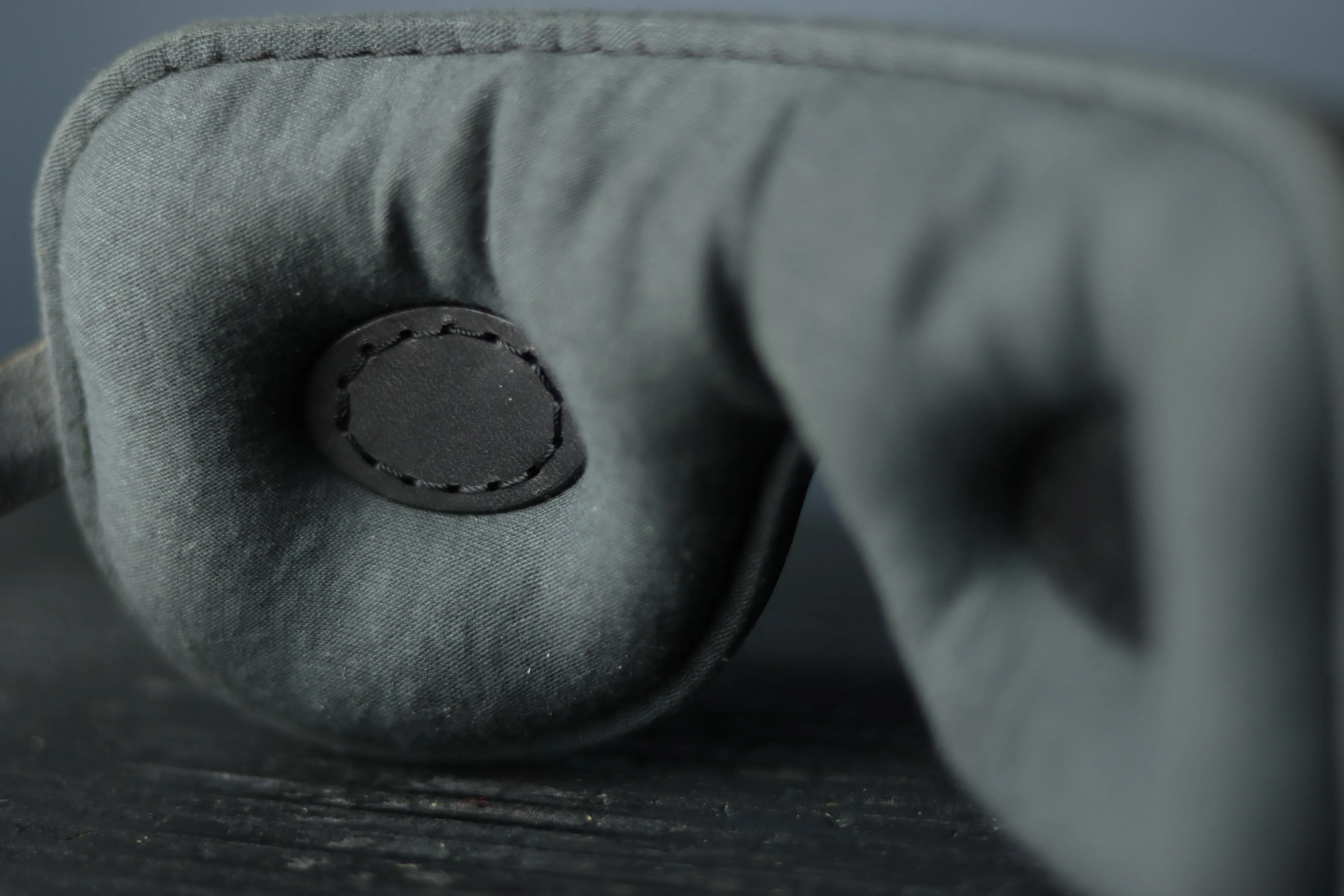 Leather Blindfold with Eye Cups
