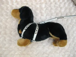 Leather Harness 1/2" Leather Step-In