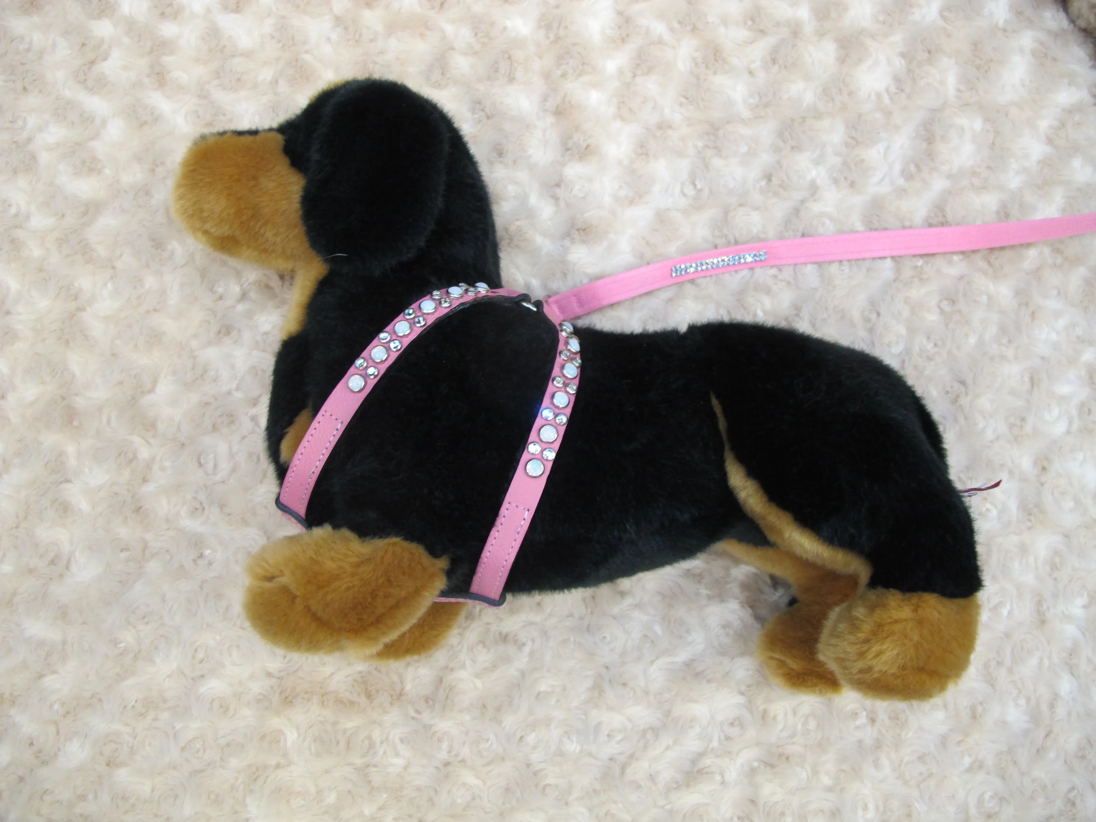 Leather Harness 1/2" Leather Step-In