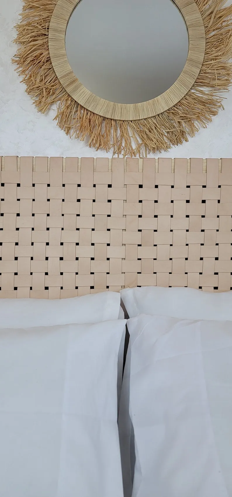 Leather Headboard - Bedroom Wall Décor Over the Bed