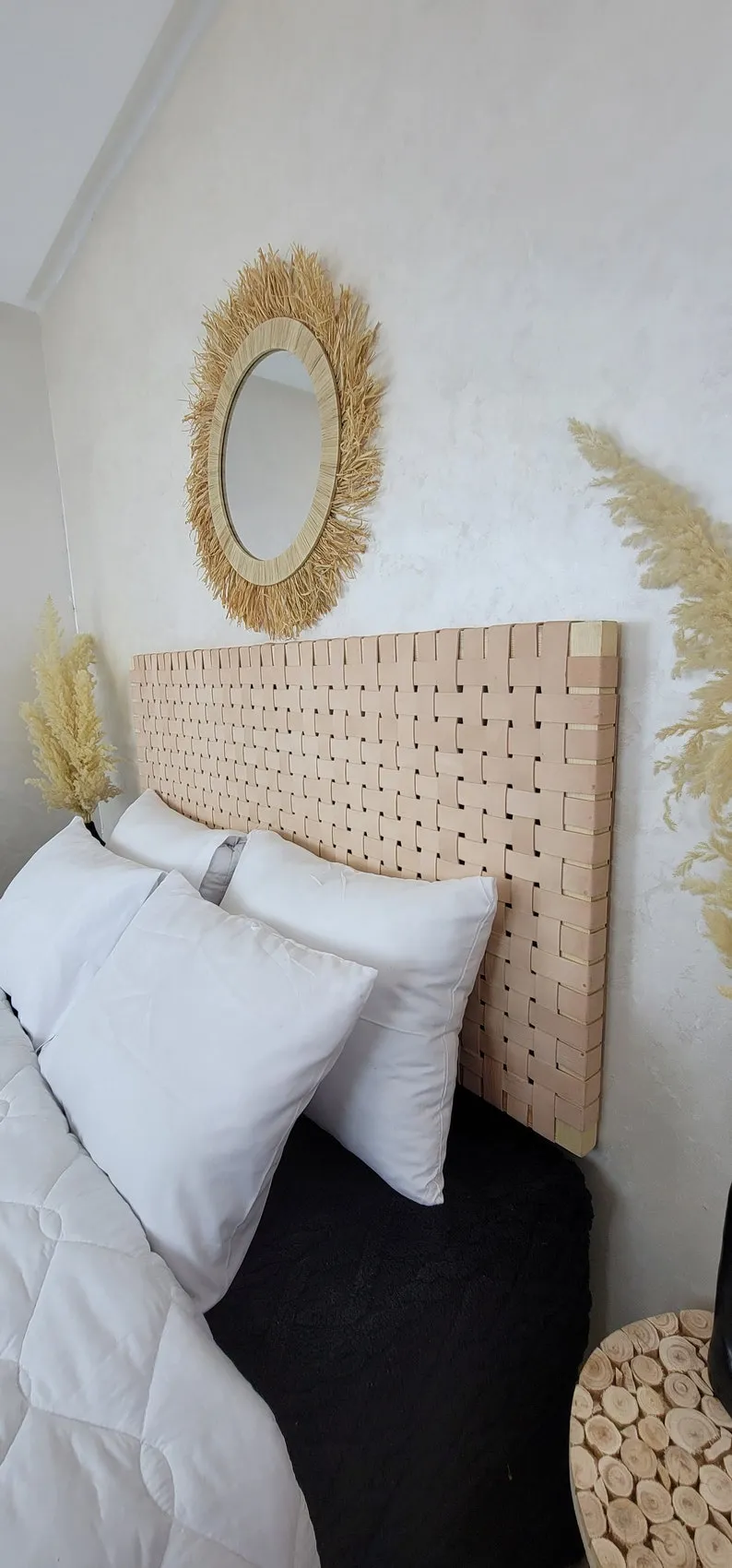 Leather Headboard - Bedroom Wall Décor Over the Bed