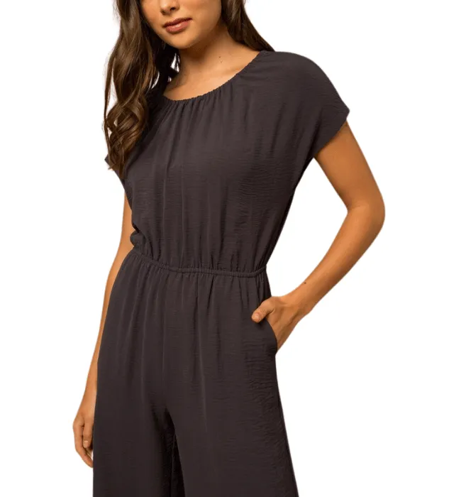 Lenny Charcoal Jumpsuit