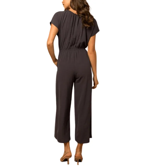 Lenny Charcoal Jumpsuit