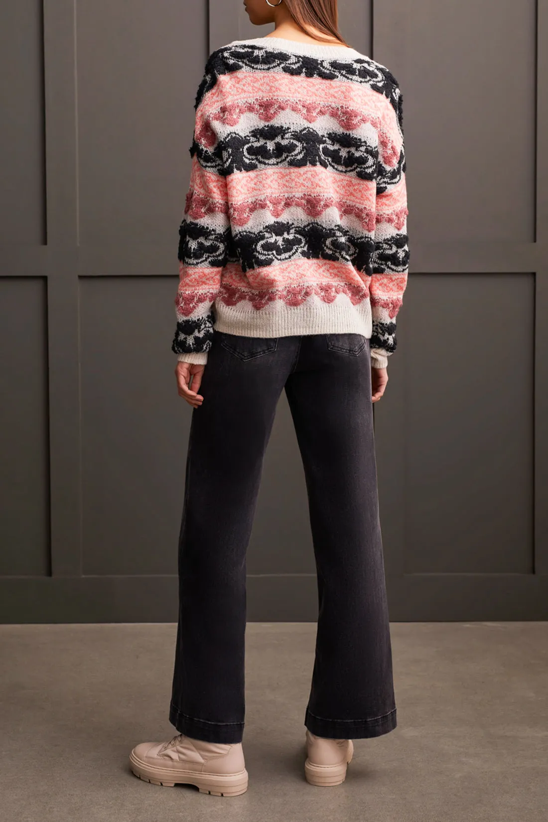 Looped Yarn Sweater