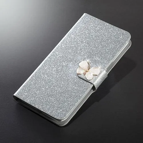 Magnetic Auto Flip Wallet Stand Cell Phone Case