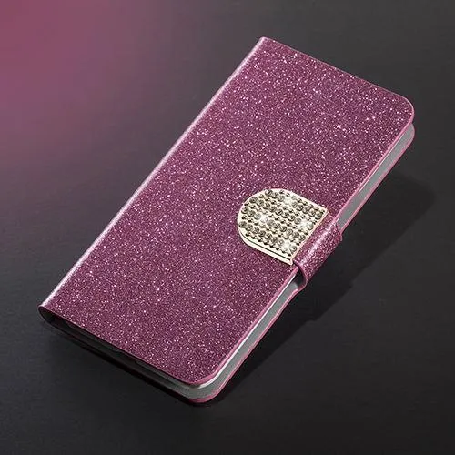 Magnetic Auto Flip Wallet Stand Cell Phone Case