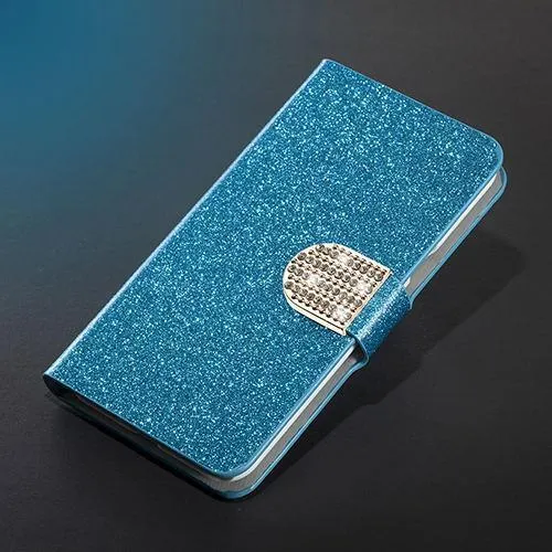 Magnetic Auto Flip Wallet Stand Cell Phone Case