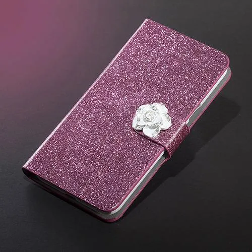 Magnetic Auto Flip Wallet Stand Cell Phone Case