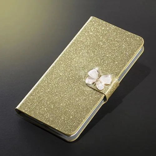 Magnetic Auto Flip Wallet Stand Cell Phone Case