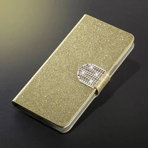 Magnetic Auto Flip Wallet Stand Cell Phone Case