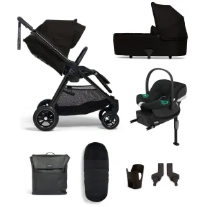 Mamas & Papas Flip XT³ 8 Piece Essentials Bundle with Car Seat - Ink