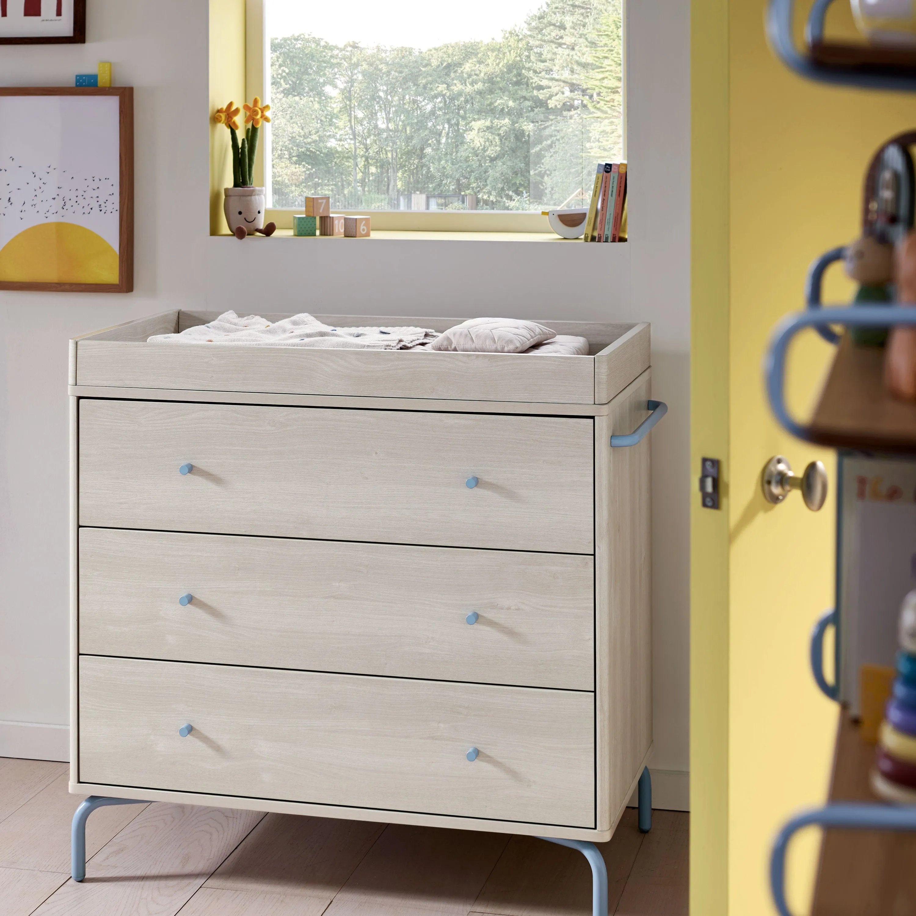 Mamas & Papas Kinlay 2 Piece Roomset - Dusty Blue