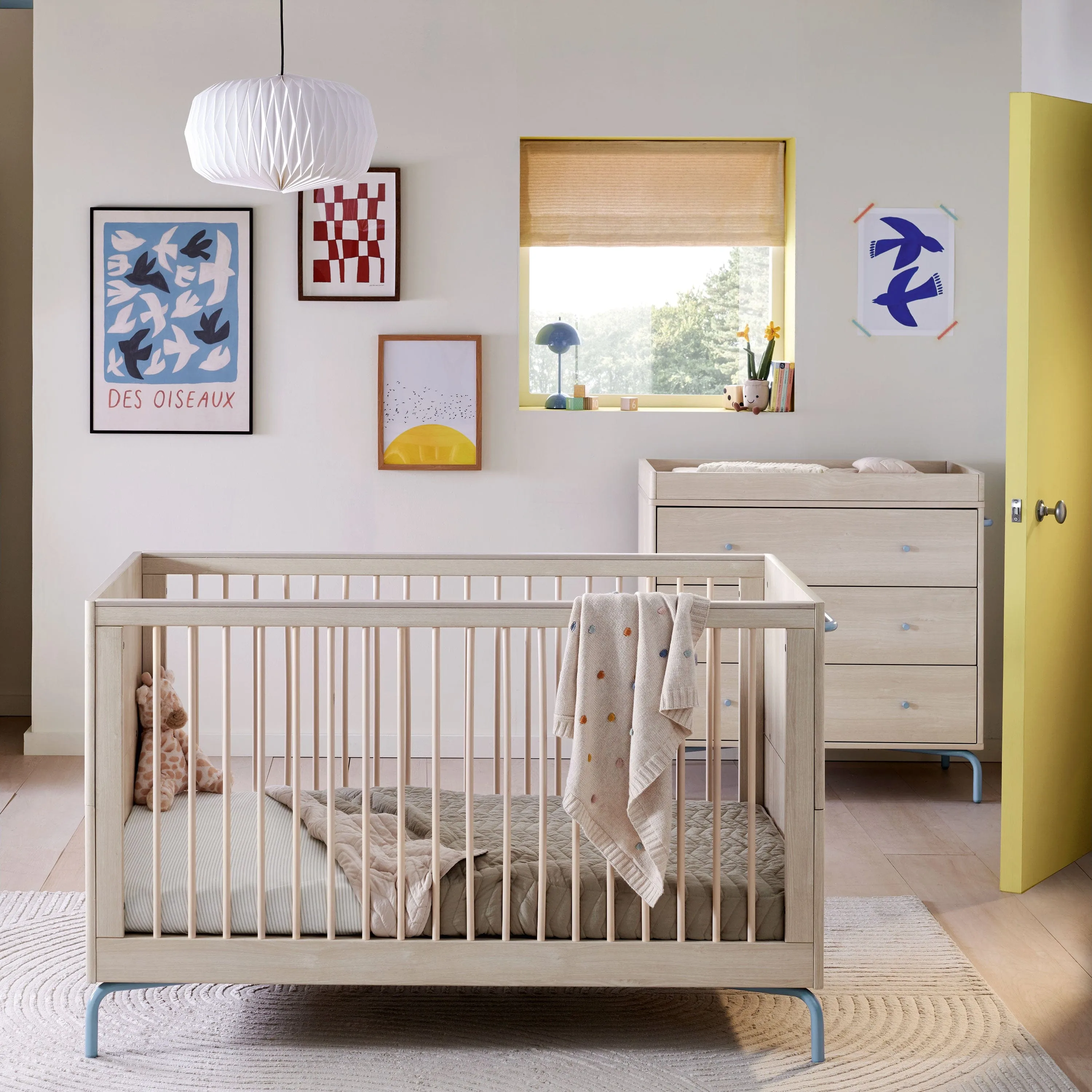 Mamas & Papas Kinlay 2 Piece Roomset - Dusty Blue