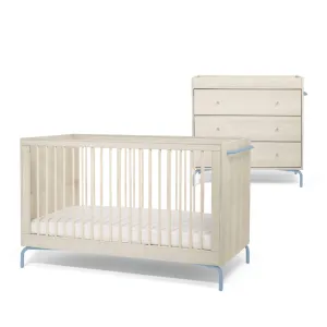 Mamas & Papas Kinlay 2 Piece Roomset - Dusty Blue