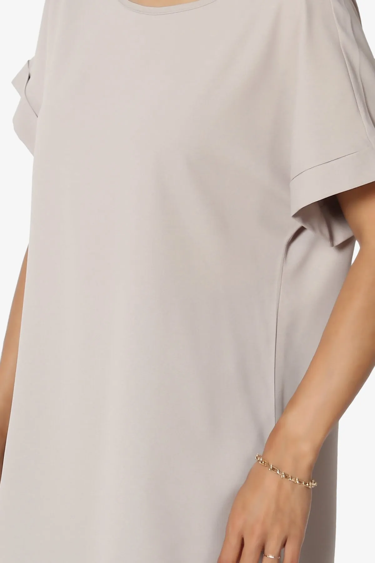 Marla Lightweight Woven Dolman Top