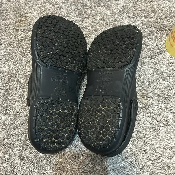 Merrell Black slip on Encore Service Pro Men’s 9