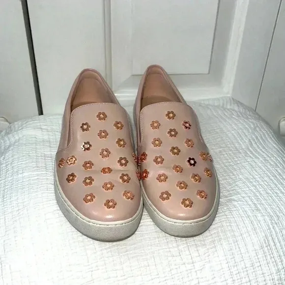 Michael Kors Sz 9 pink Slip on