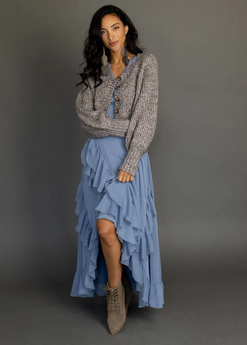 Minerva Cardigan in Cool