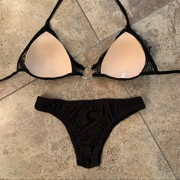 NEW Eyelash Lace Intimates Set