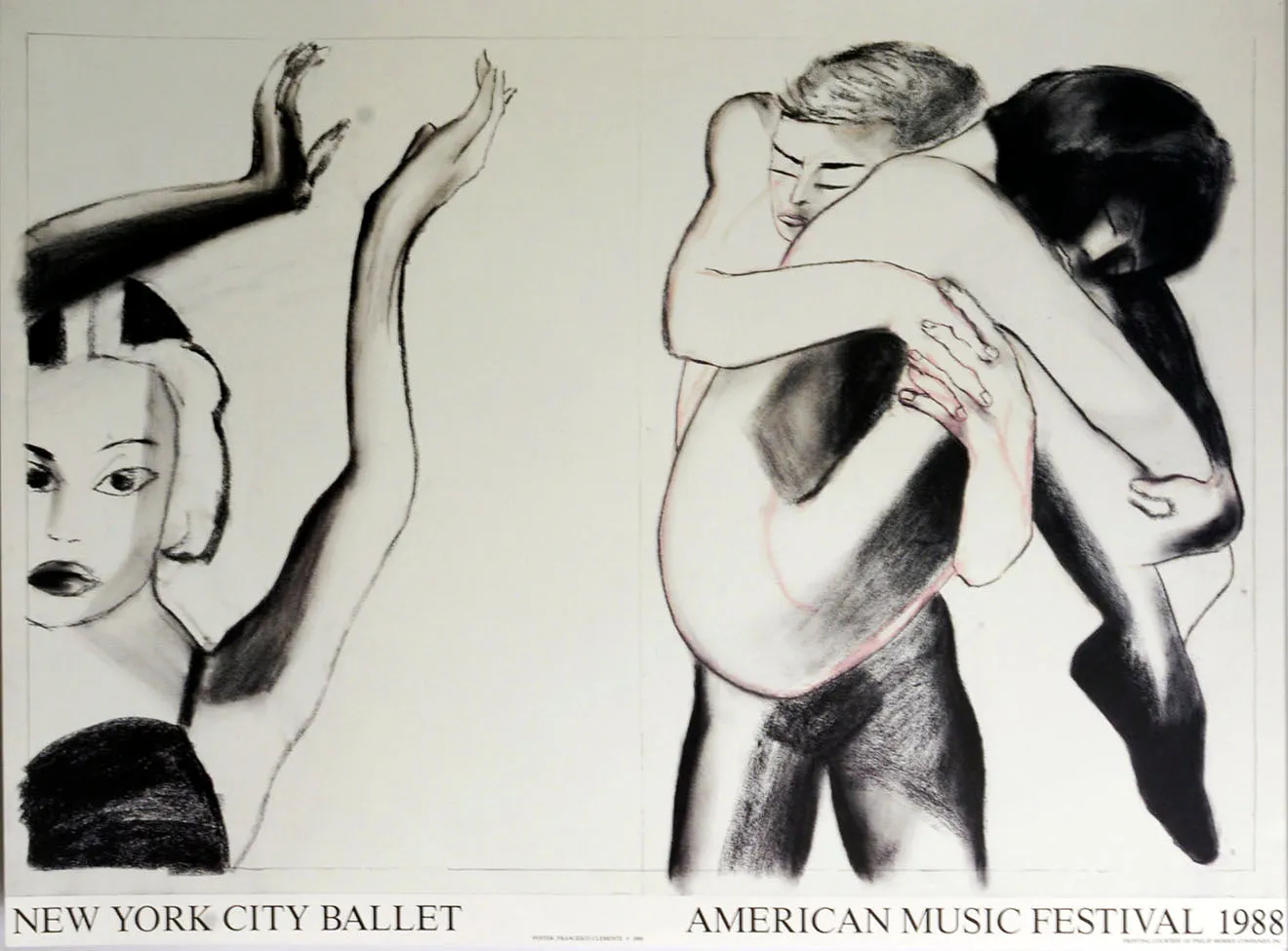 New York City Ballet 1988  by Francesco Clemente