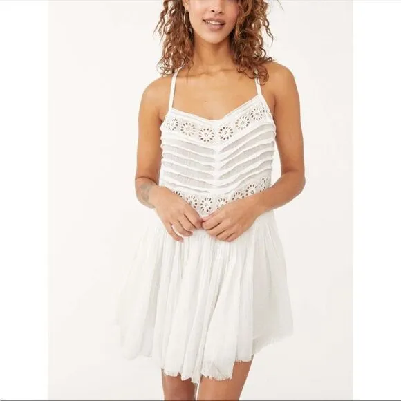 NWT Free People FP One Annelise Slip / Electropop