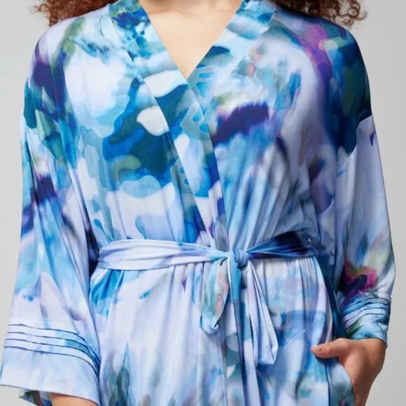NWT Soma COOL NIGHTS Kimono Short Robe