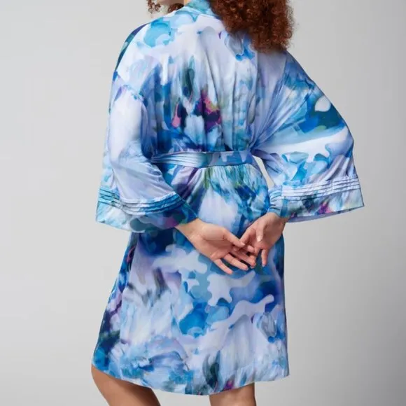 NWT Soma COOL NIGHTS Kimono Short Robe