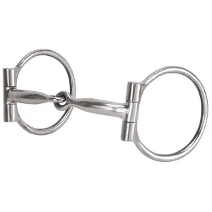Offset Dee Sweet Iron Snaffle Bit with Copper Inlay
