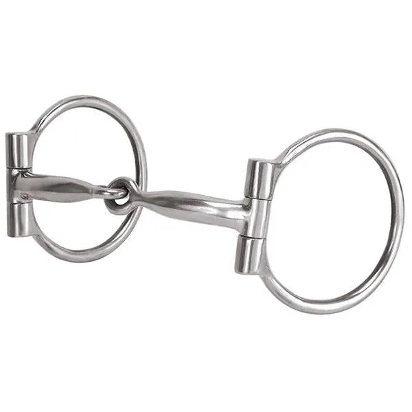 Offset Dee Sweet Iron Snaffle Bit with Copper Inlay