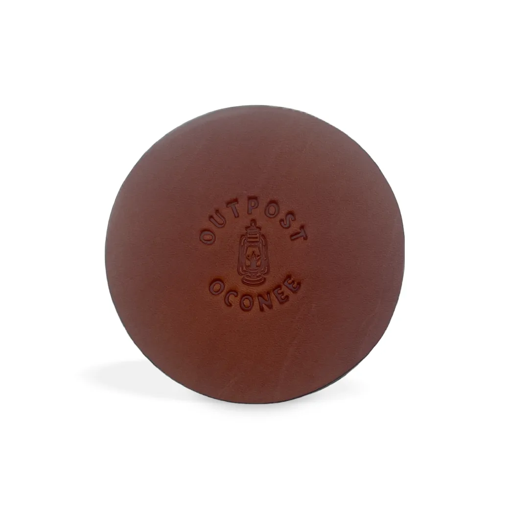 Outpost Leather Coasters