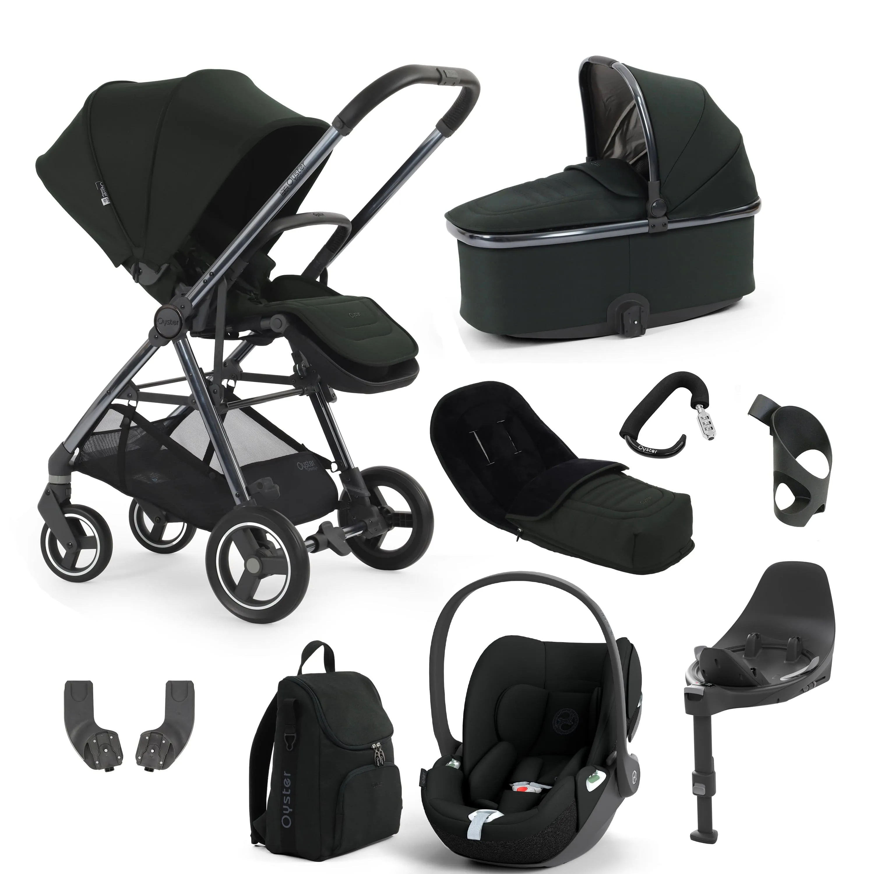 Oyster Gravity  9 Piece Bundle in Black Olive