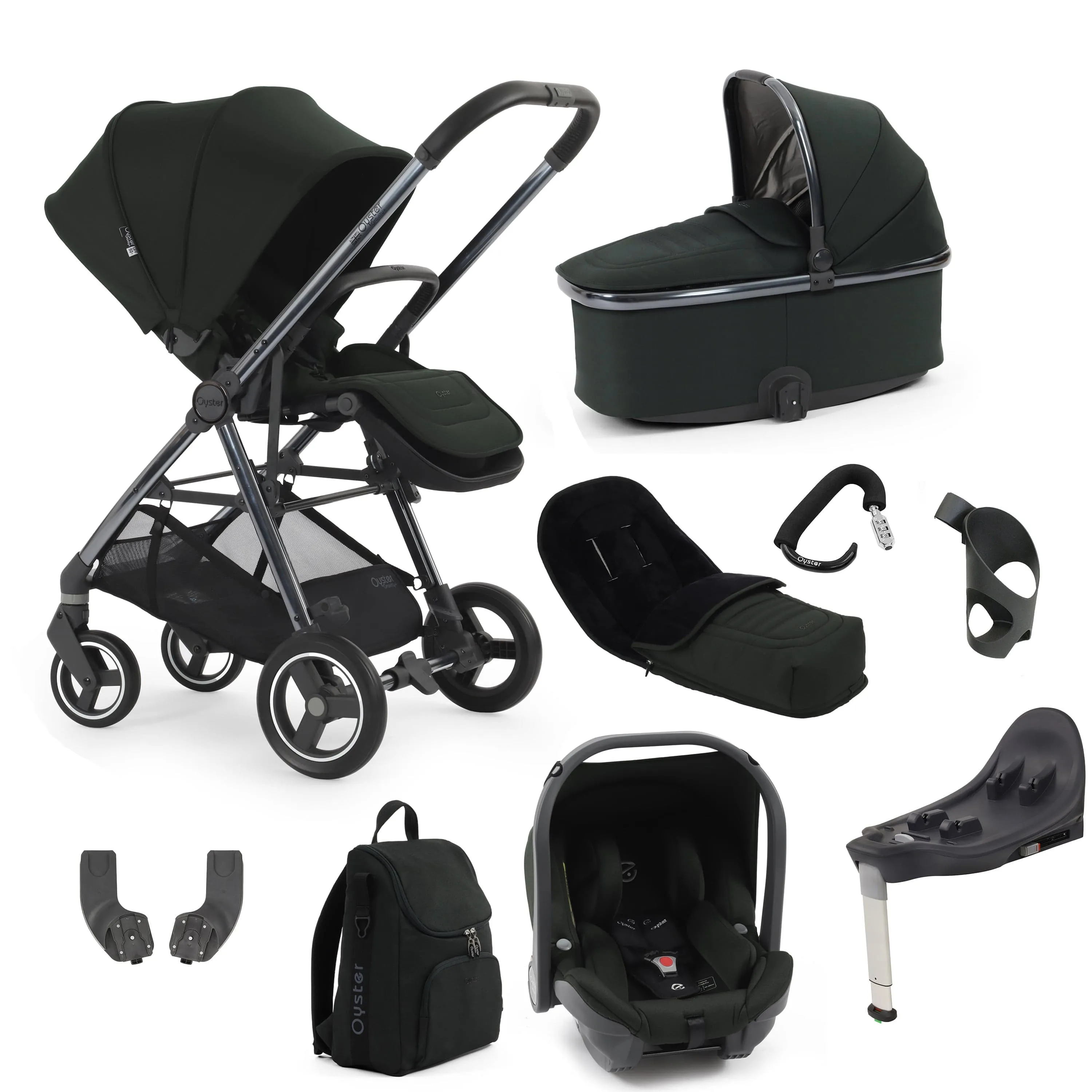Oyster Gravity  9 Piece Bundle in Black Olive