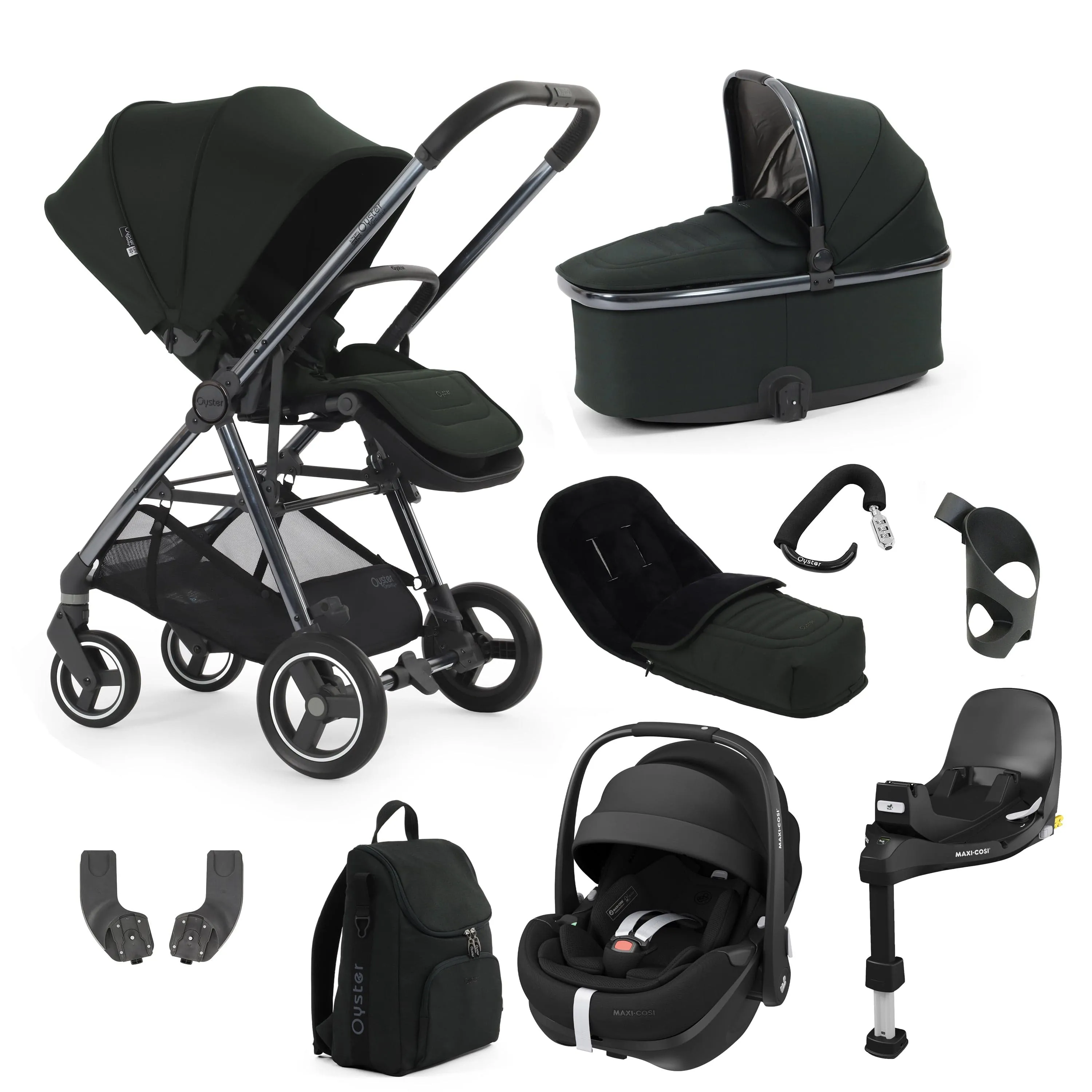 Oyster Gravity  9 Piece Bundle in Black Olive