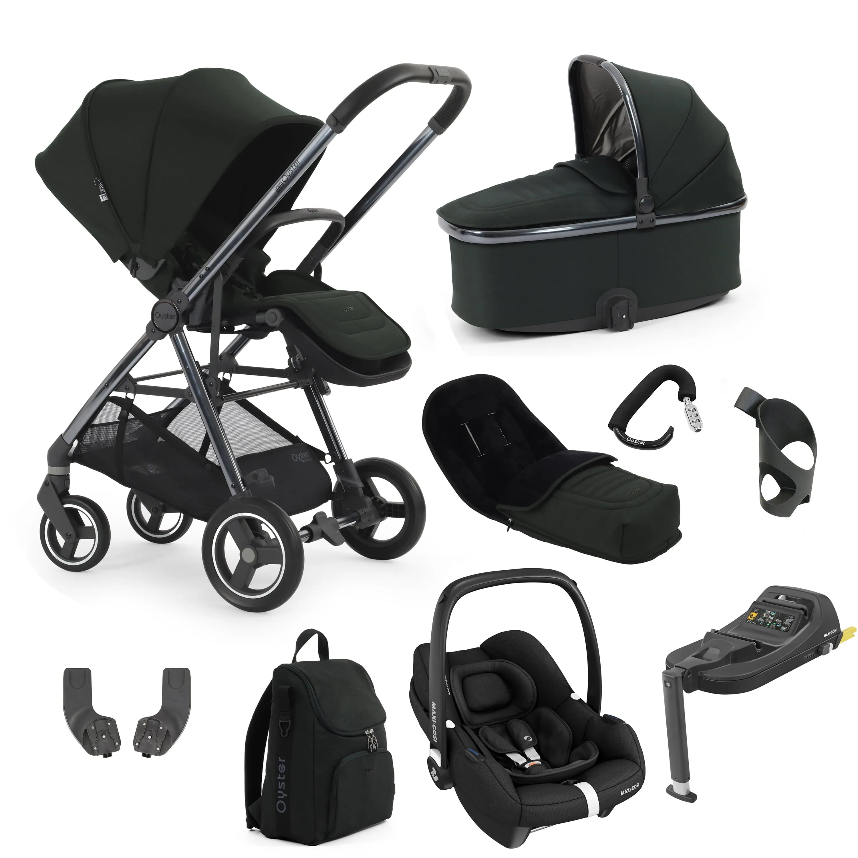 Oyster Gravity  9 Piece Bundle in Black Olive