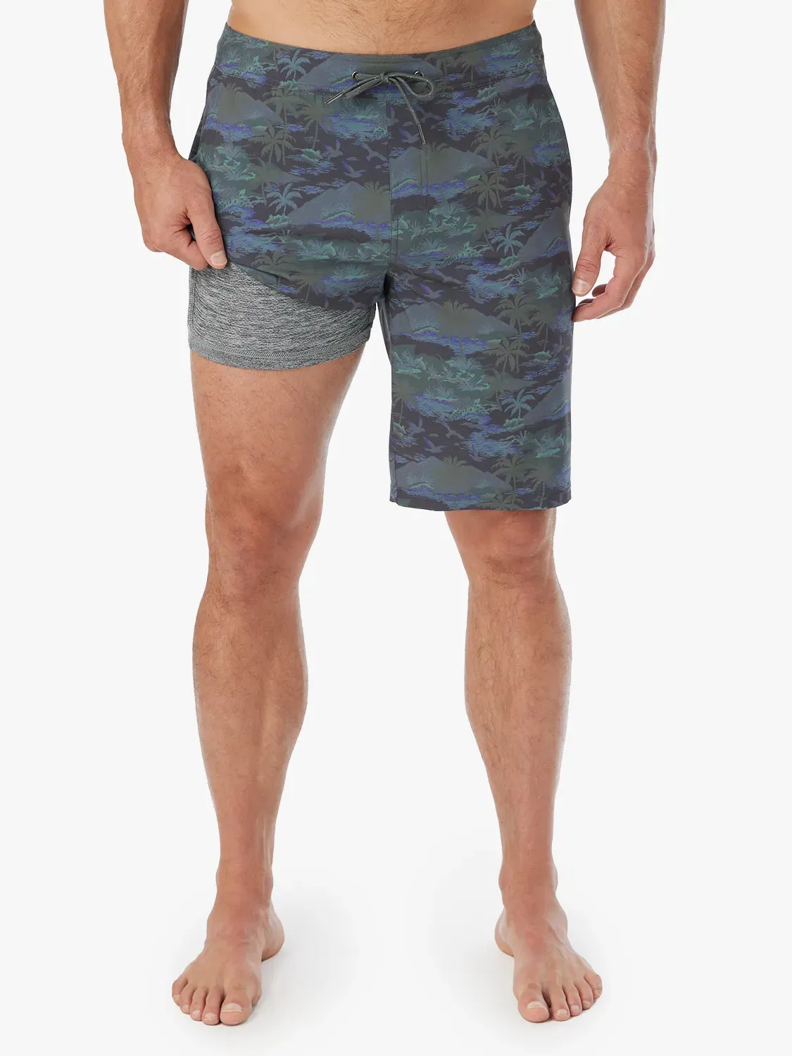Ozone Short | Tropical Camo