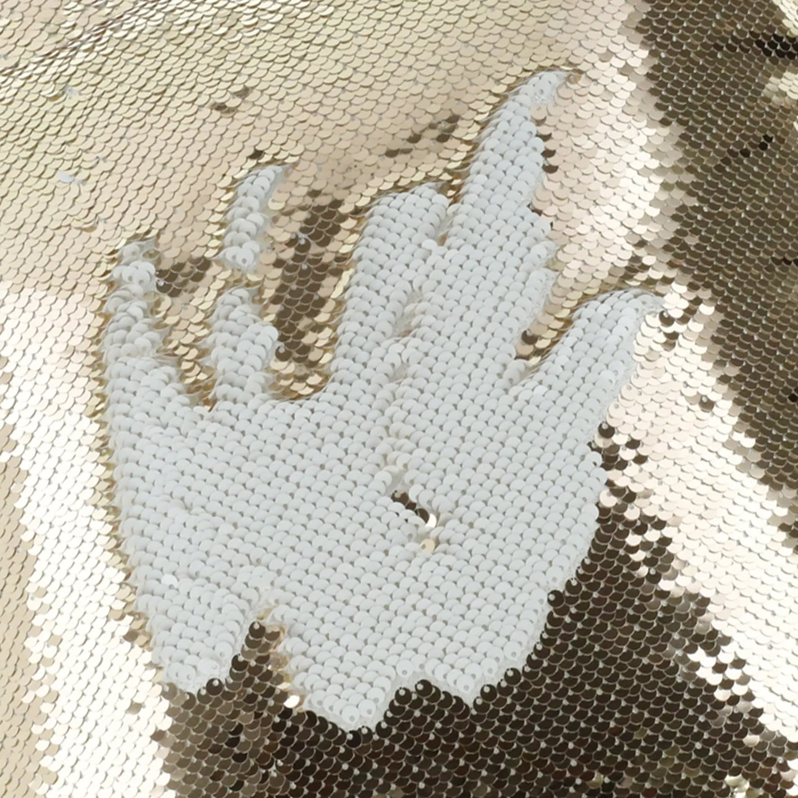 Personalised Sequin Cushion with Wild Boar Piglet with Bird and Bees and Cute Text