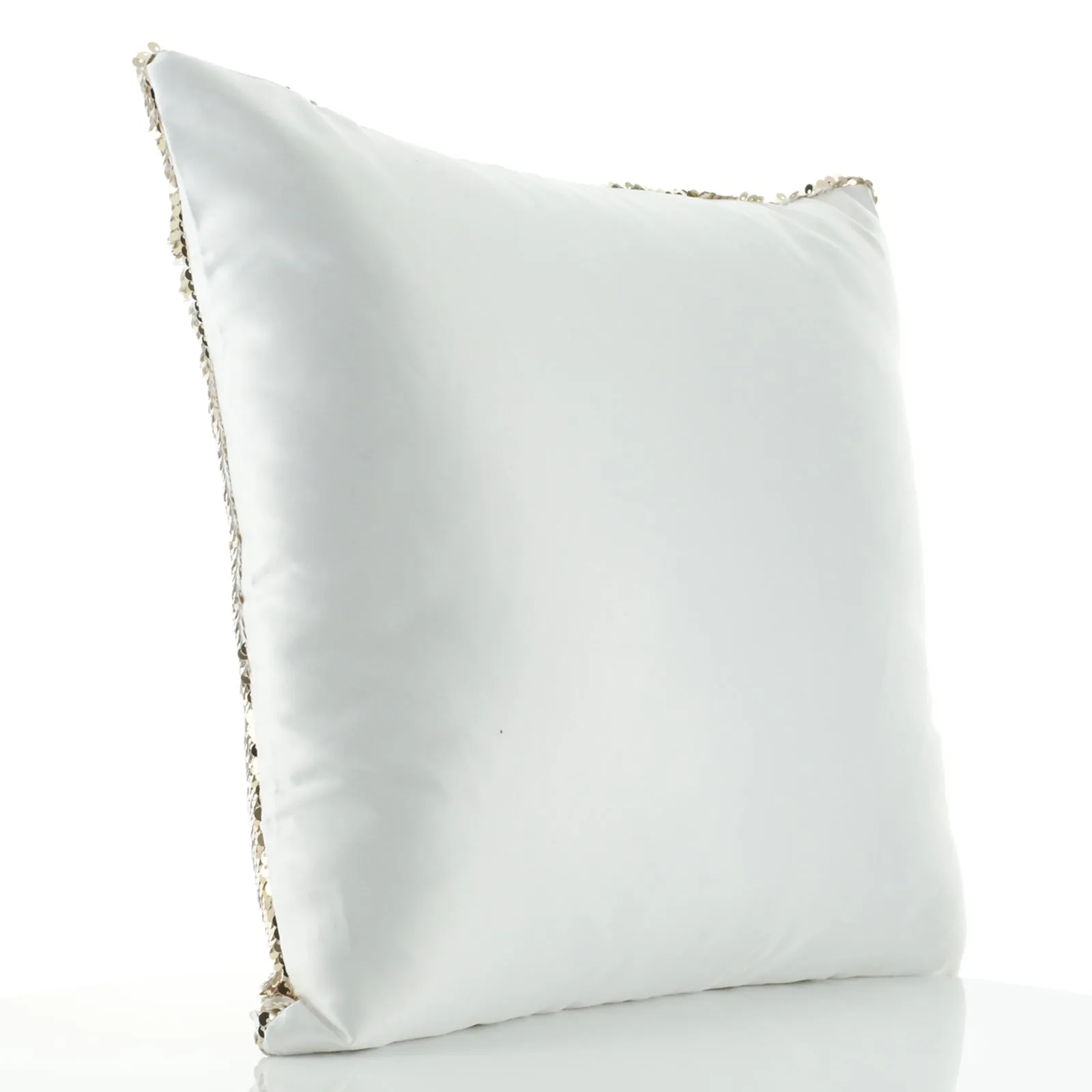 Personalised Sequin Cushion with Wild Boar Piglet with Bird and Bees and Cute Text