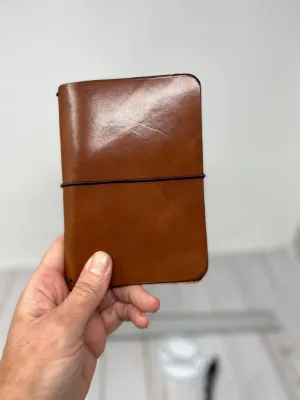 Pocket LeatherTraveler’s Notebook, Oak Harness,  for 3.5” x 5.5” inserts (not included)
