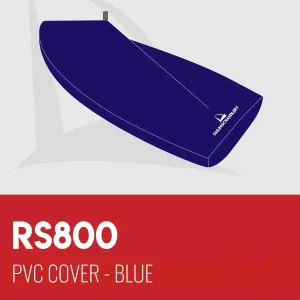RS800 Boat Cover - Boom Up - PVC Blue
