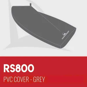 RS800 Boat Cover - Boom Up - PVC Grey
