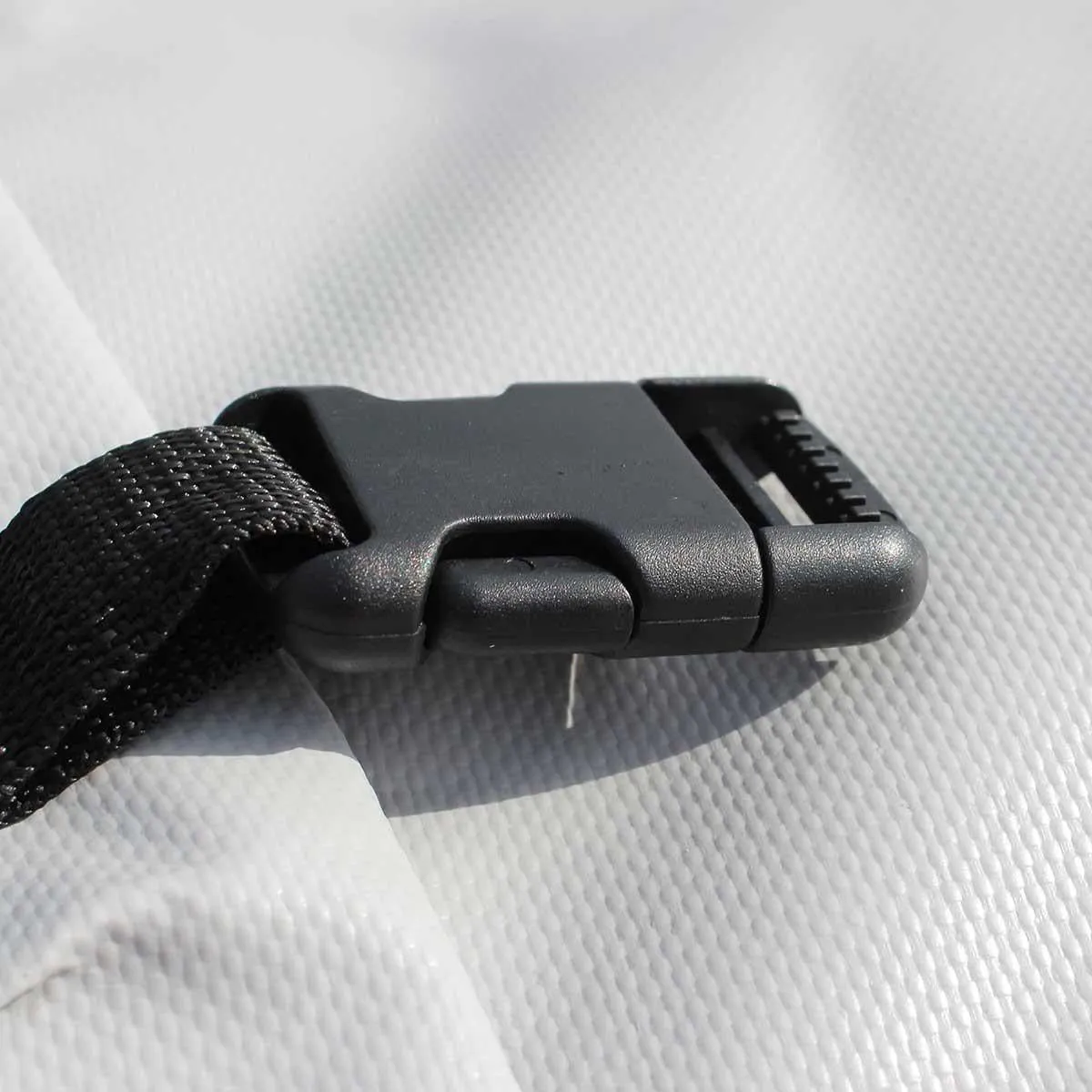 RS800 Boat Cover - Boom Up - PVC Grey