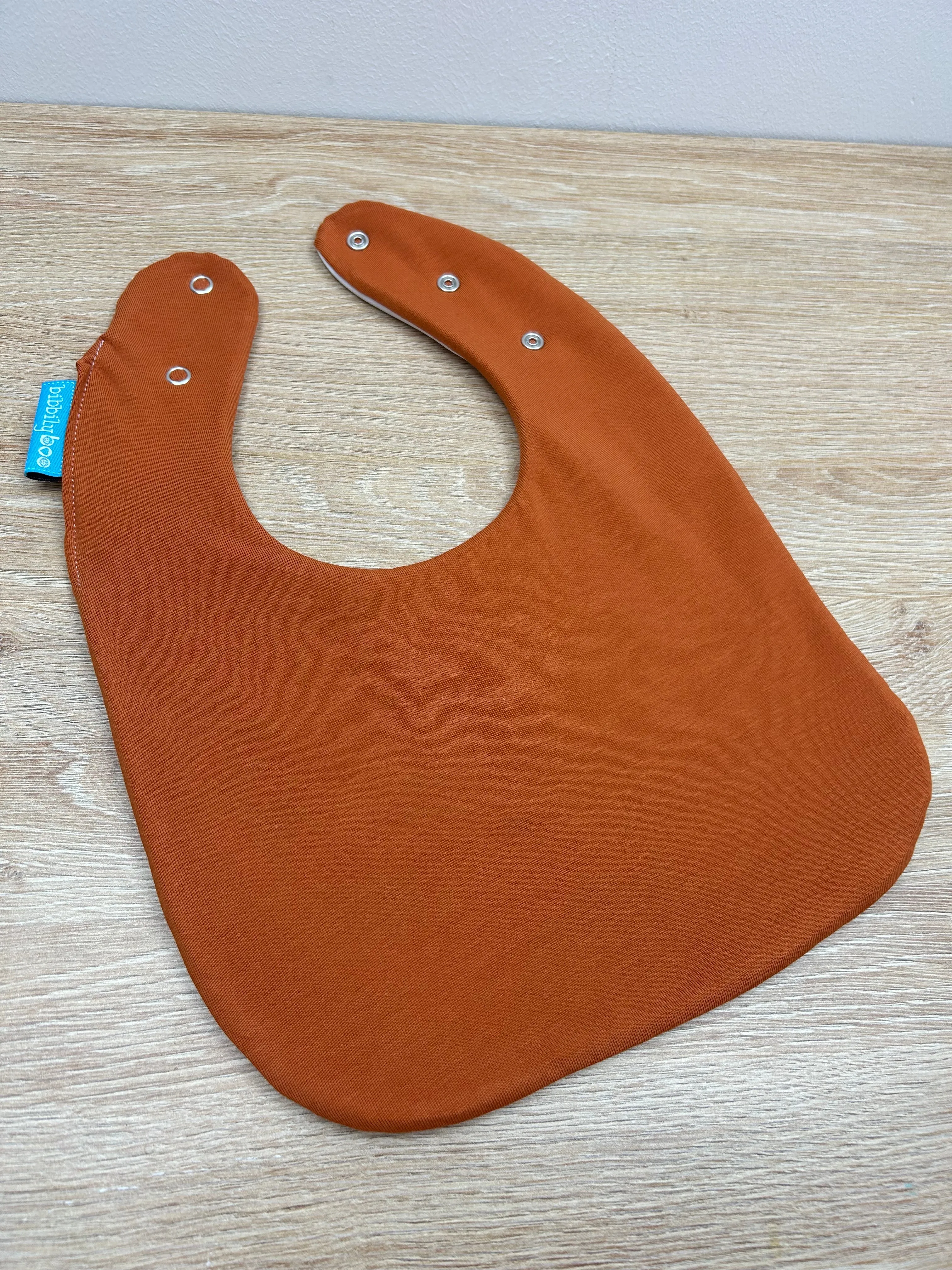 Rust Waterproof Dribble Bib