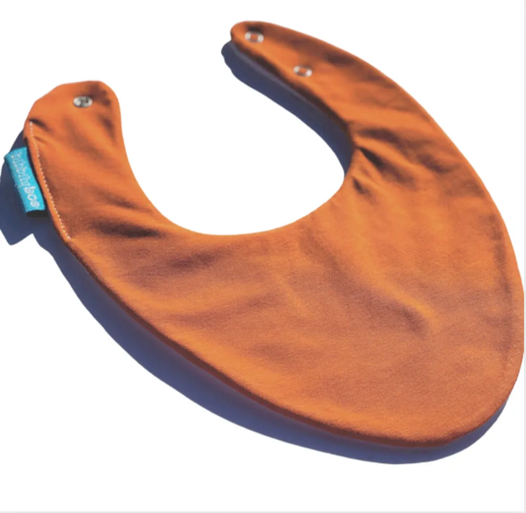 Rust Waterproof Dribble Bib
