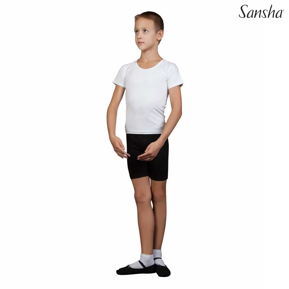 Sasha Black Spencer Boys' Dance Shorts