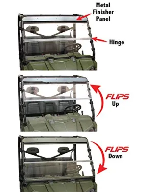 Seizmik 23077 Versa-FLIP Windshield