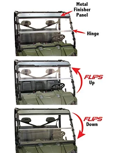 Seizmik 23077 Versa-FLIP Windshield