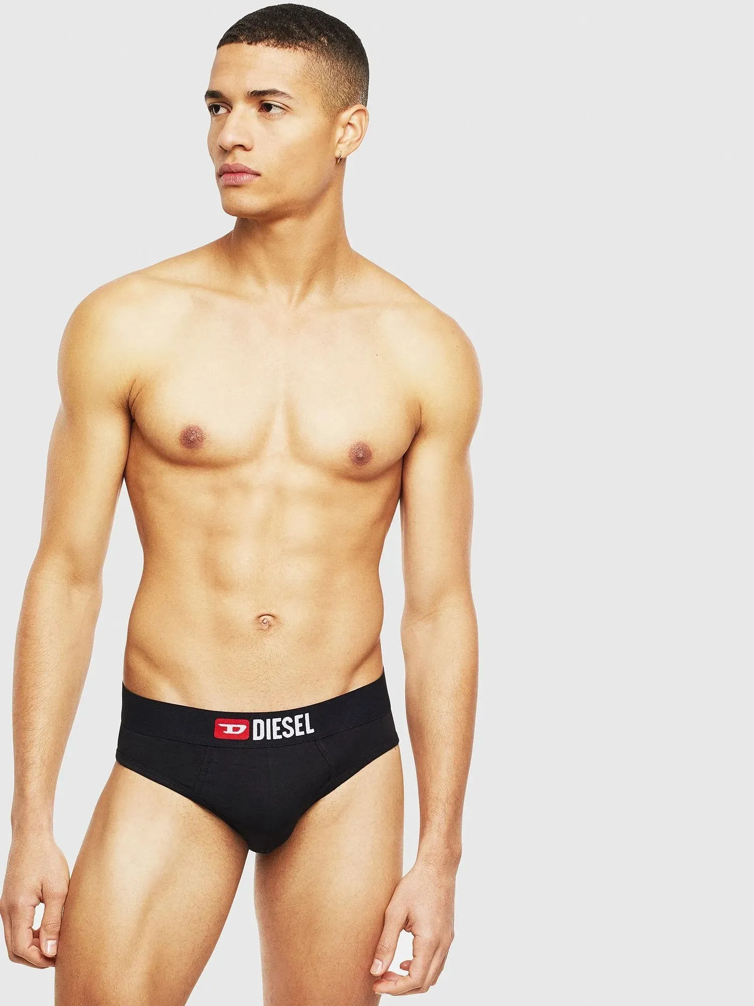 Set de tres calzoncillos de slip lisos
